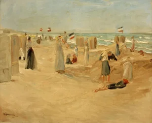 Am Strand von Noordwijk