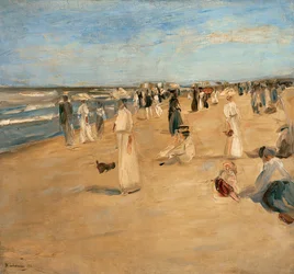 Strand bei Noordwijk, 1911.