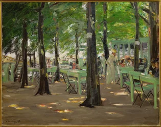 "De Oude Vinck", Gartenrestaurant am Stadtrand von Leiden