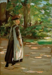 Gehendes Mädchen