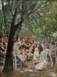 Münchner Biergarten