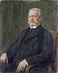 Porträt von Paul von Hindenburg
