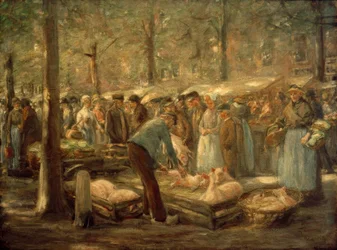 Schweinemarkt in Haarlem