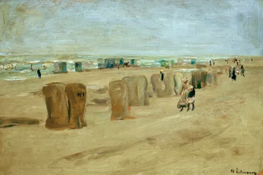 Strandbild in Noordwijk