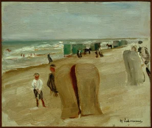 Strandszene in Noordwijk