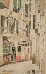 Venezianische Straße, 1878