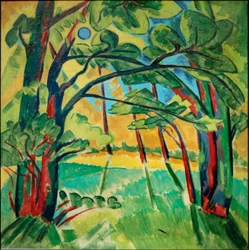 Kurische Waldlandschaft