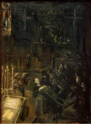 Aufbahrung Don Giovannis