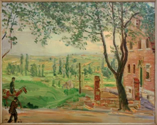 Rotes Haus an der Landauer Straße in Godramstein