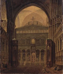 Innenraum des Tempels in Jerusalem