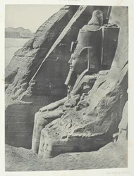 Ibsamboul, Colosse Oriental Du Spéos De Phrè, Vu De Profil, Nubien