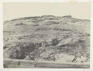 Nekropole des alten Lycopolis, Oberägypten, Tafel 12 aus dem Album "Egypte, Nubie, Palestine et Syrie" (1852)