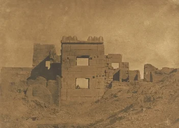 Pavillon oder Gynäkeion von Ramses-Meiamoun, in Medinet-Habou, 1849-50