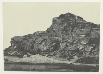 Zweiter Katarakt, Dgebel-Aboucir; Nubien, Tafel 112 aus dem Album "Ägypten, Nubien, Palästina und Syrien" (1852)