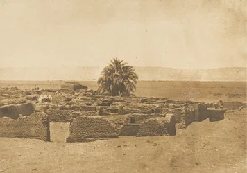 Ansicht des Dorfes Herment, 1849-50