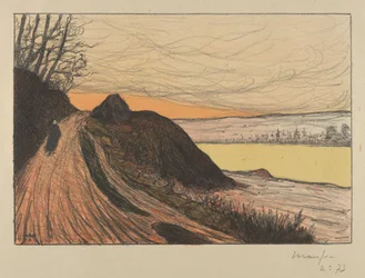 Die Straße von Gaud La Route de Gaud, 1893