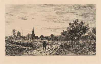 Abendlandschaft (Rückkehr zur Unterkunft)