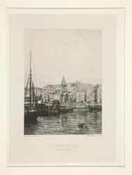 St. Peter-Port, Guernsey, pl. 1 aus der Suite Chez Victor Hugo (Victor Hugo