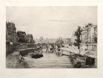 Blick von der Pont St. Michel