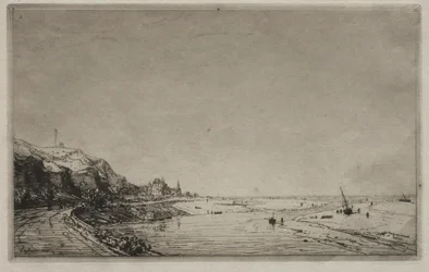 Blick vom Port du Dives (Calvados)