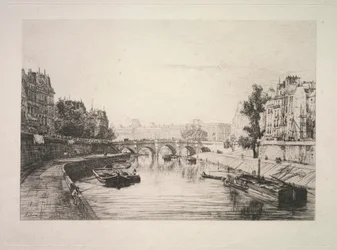 Blick von der St. Michel Brücke