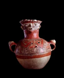 Präkolumbische Kunst, Maya-Zivilisation, postklassische Periode: zoomorphe Begräbnisurne