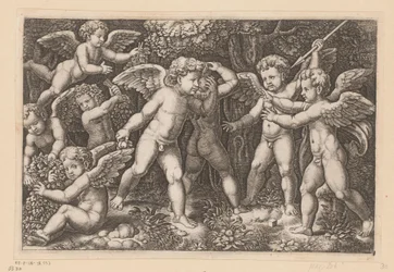 Spielende Putti