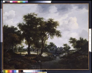 Die Wassermühle (Die Trevor-Landschaft)