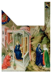 Verkündigung und Heimsuchung, 1394-1399