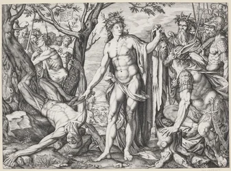 Apollon und Marsyas