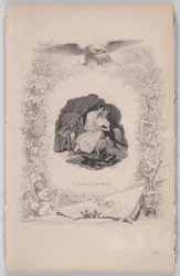 Der Hofanzug, aus Die Lieder von Béranger, 1829. Schöpfer: Melchior Péronard, Auguste Blanchard I