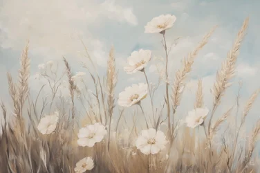 Gelassene Feldblumen
