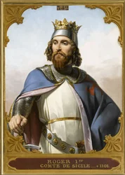 Roger I. von Sizilien 1031-1101, 1840er