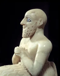 Kunst Mesopotamien: Statue des Intendanten Ebih-il