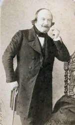 Porträt von Francois Marcellin Certain de Canrobert? (1809-1895). Fotografie von Mayer und Pierson.