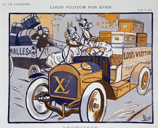 Werbung für Louis Vuitton von Mich (Michel Liebeaux)