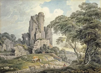 Ansicht einer Burgruine