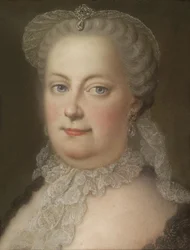 Porträt der Kaiserin Maria Theresia von Österreich 1717-1780, 1762