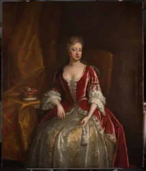 Porträt von Lady Elizabeth Percy, Ehefrau von Charles, 6. Herzog von Somerset