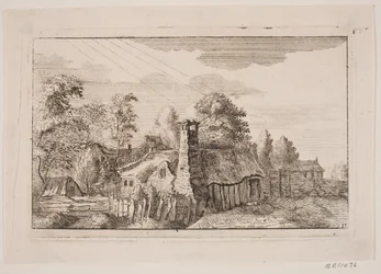 Verfallene Bauernhäuser