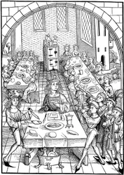 Illustration zum Buch Schatzkammer, 1490-1491