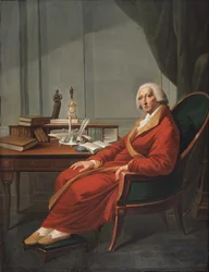 Porträt des russischen Reichskanzlers Graf Ivan Osterman 1725 - 1811, 1813
