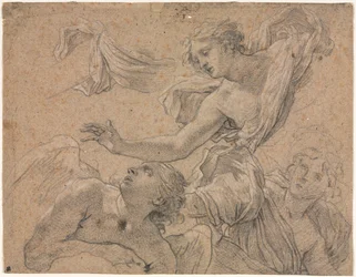 Studien von Engeln (recto)