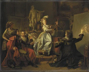 Im Atelier des Künstlers, ca. 1792-95