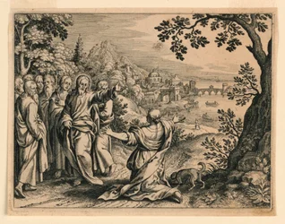 Christus heilt die Tochter der Frau von Kanaan