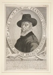 François Quesnel (1543-1619), im Alter von 73 Jahren