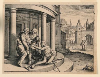 Peter und Johannes im Tempel