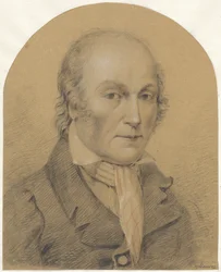 Selbstporträt von Jean François Michel Mourot
