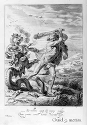 Herkules und die Hydra, 1655