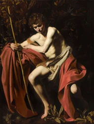 Johannes der Täufer in der Wüste